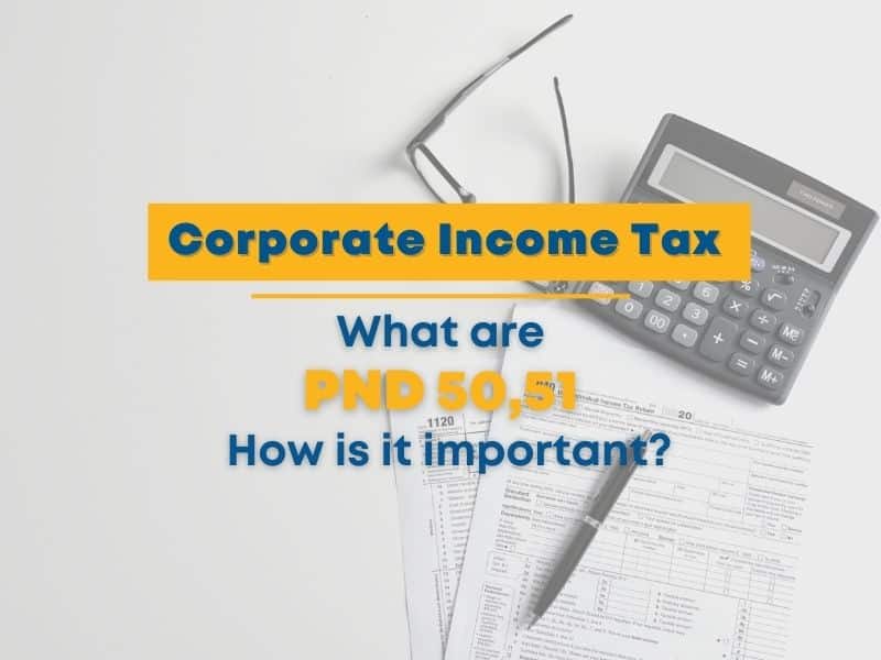Corporate Income Tax PND 50