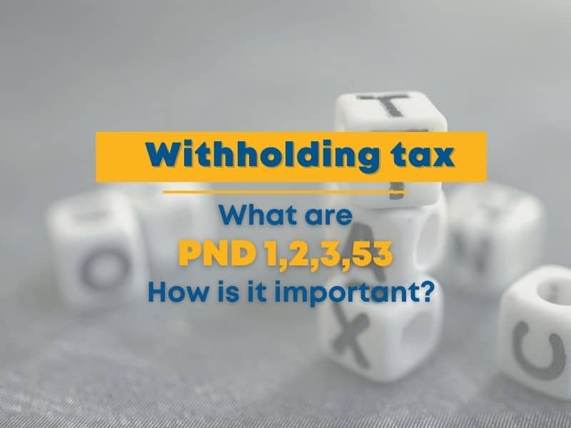 Withholding taxPND1
